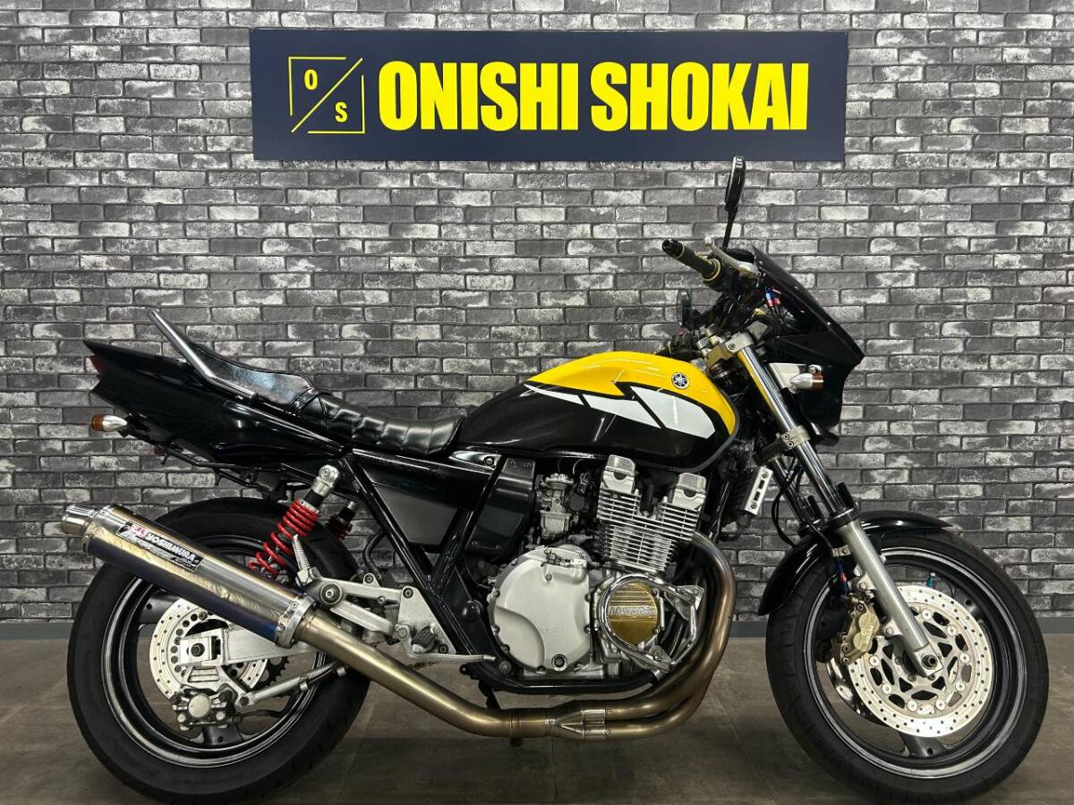 ☆ヤマハ XJR400R ヨシムラマフラー エンジンガード YSSリアサスペンション 大阪から 大西商会拍卖