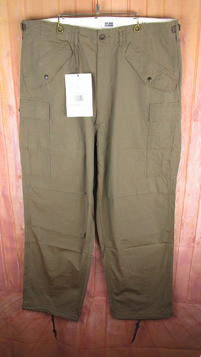MYP21824 CORONA コロナ FATIGUE SLACKS ファティーグスラックス M-51 FIELD SLACKS フィールド スラックス パンツ ダーク カーキ XL 未使拍卖
