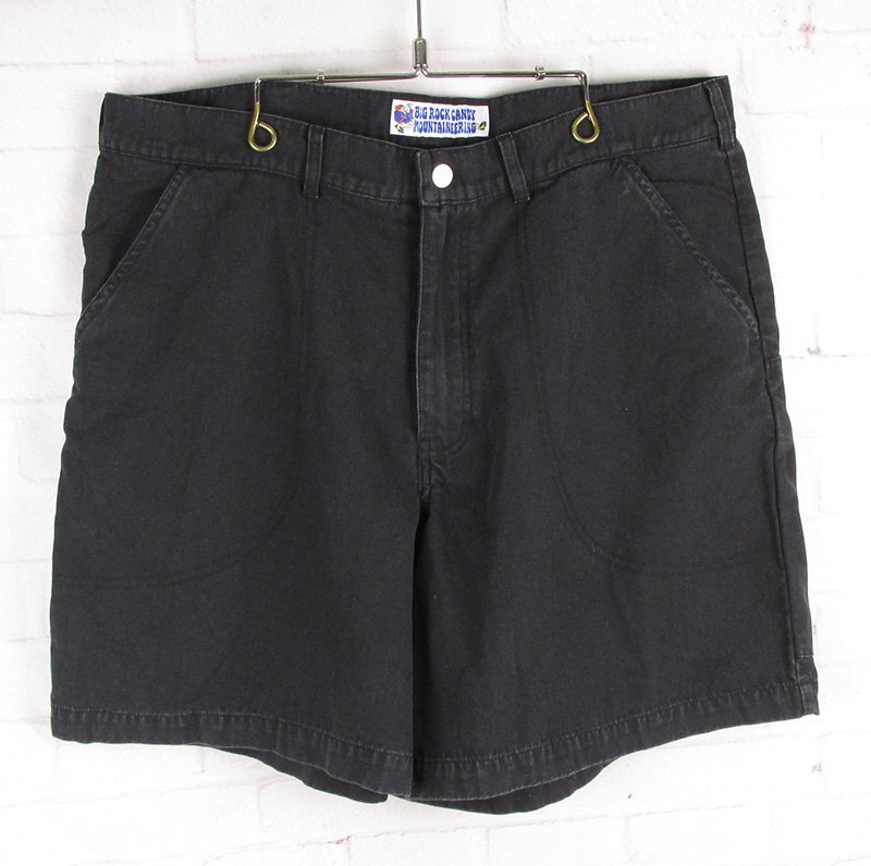 LSP21746 ビッグロック キャンディ マウンテニアリング ダブルバック ショーツ ショートパンツ BRCM1302 USED加工 ブラック系 W34 美品拍卖