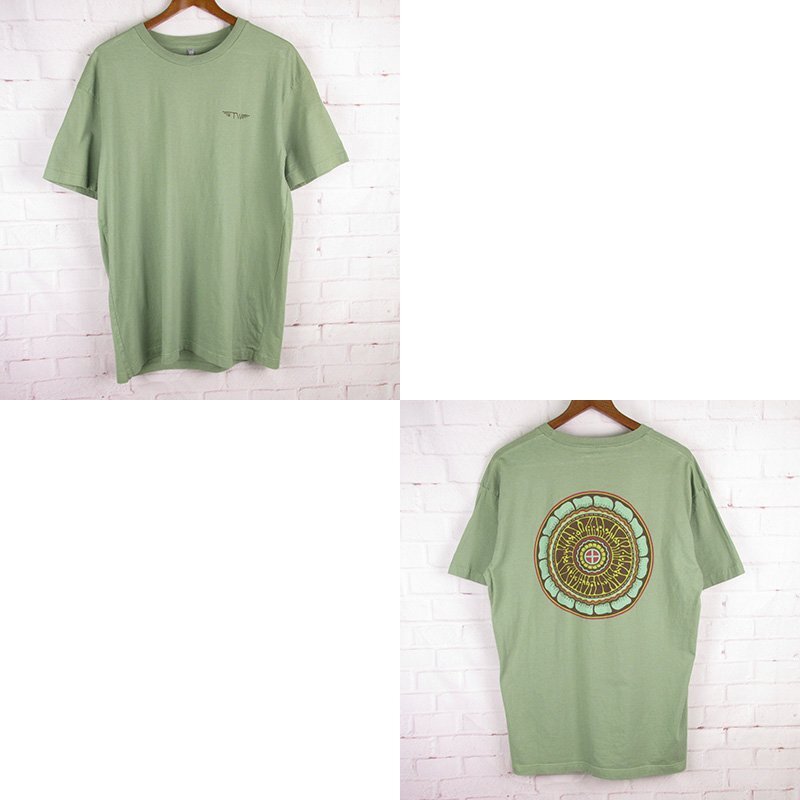 LST12568 COTTON HERITAGE コットンヘリテージ Tシャツ グリーン系 L(クリックポスト可)拍卖