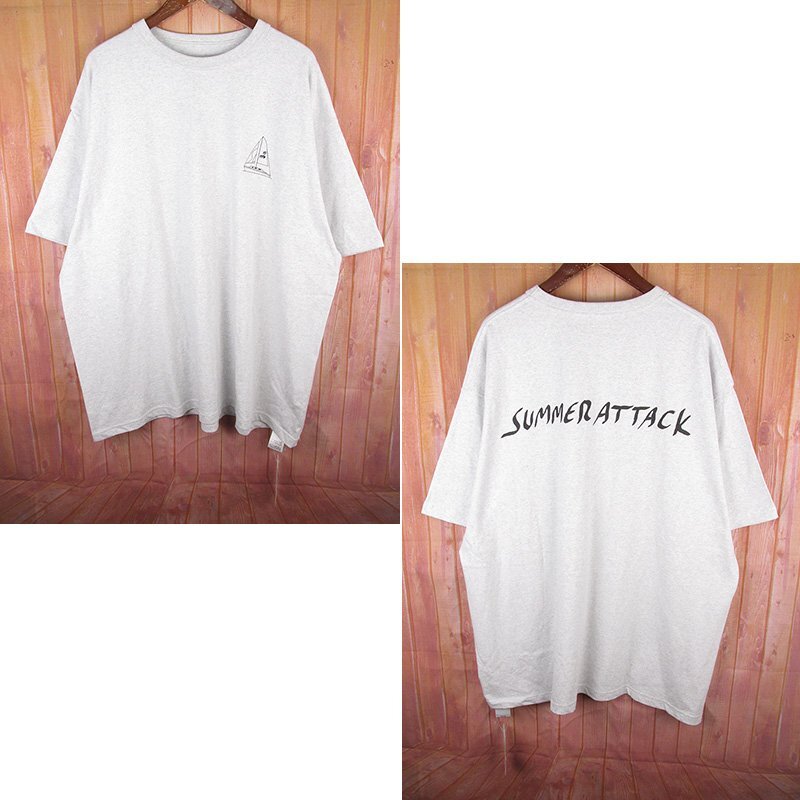 LST12631 BEAMS T×Ogawa Yohei ビームス ティー×オガワ ヨーヘイ SS4 Tシャツ アッシュグレー XL 未使用(クリックポスト可)拍卖