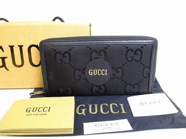 【新古品】 グッチ GUCCI オフ ザ グリッド Off The Grid ラウンドファスナ― 長財布 ジップアラウンドウォレット メンズ レディース拍卖