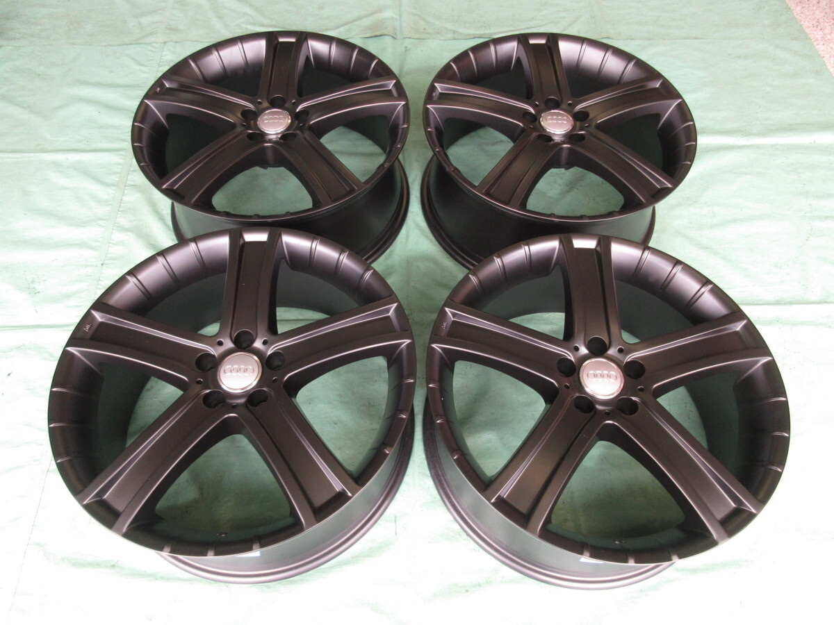 新品 PORTO マットブラック&ブリヂストン S007A 245/30-20 アウディ・A4、S4、TT、TTS 4本セット拍卖