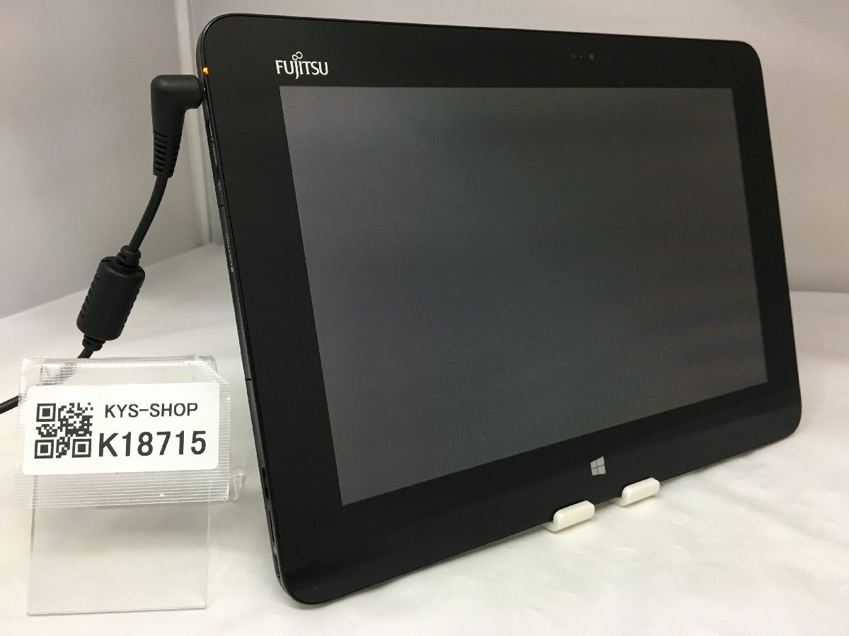 ジャンク/FUJITSU ARROWS Tab Q555/K64 FARQ02010/Atom Z3795/ストレージ無し/10.1インチ/高解像度/AC欠品【K18715】拍卖