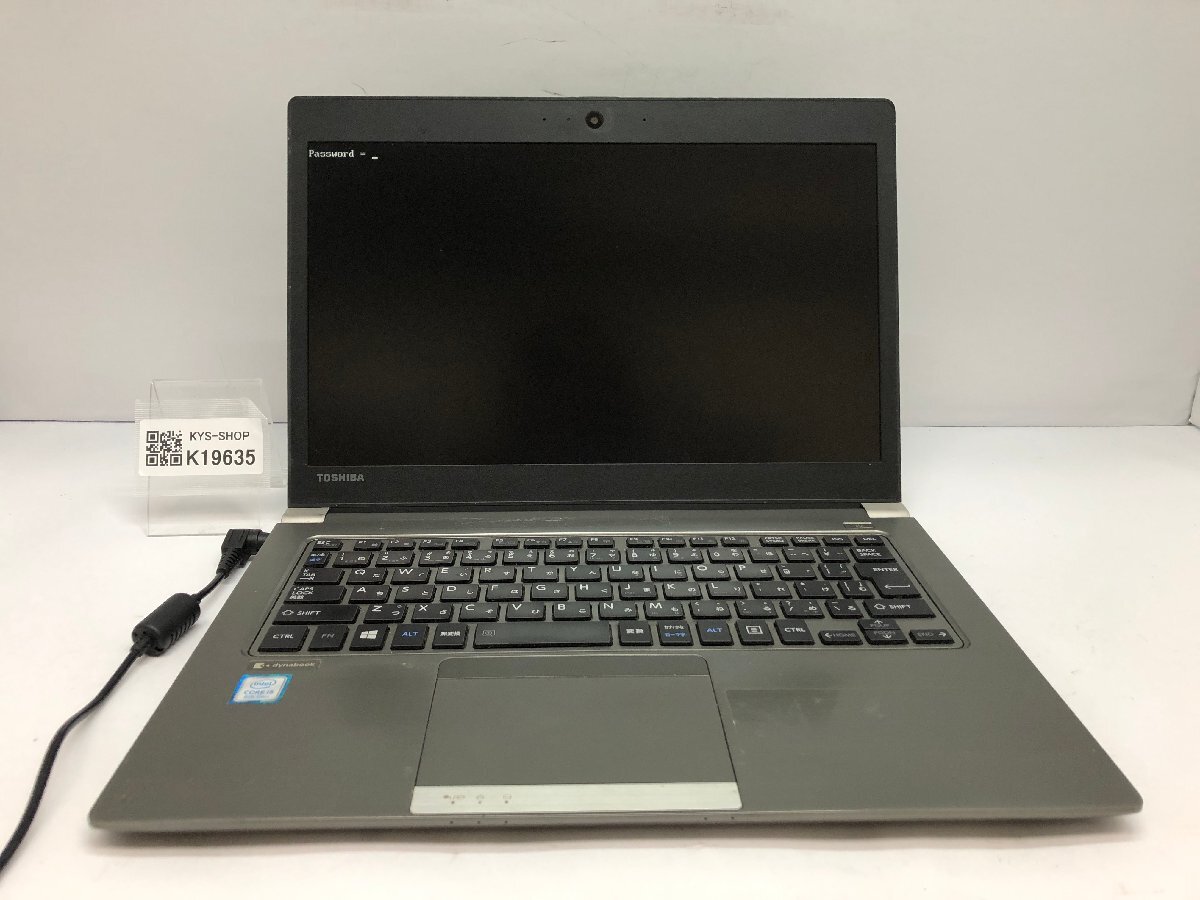ジャンク/ TOSHIBA R63/M Corei5-8世代 メモリ4GB ストレージ無し 【K19635】拍卖
