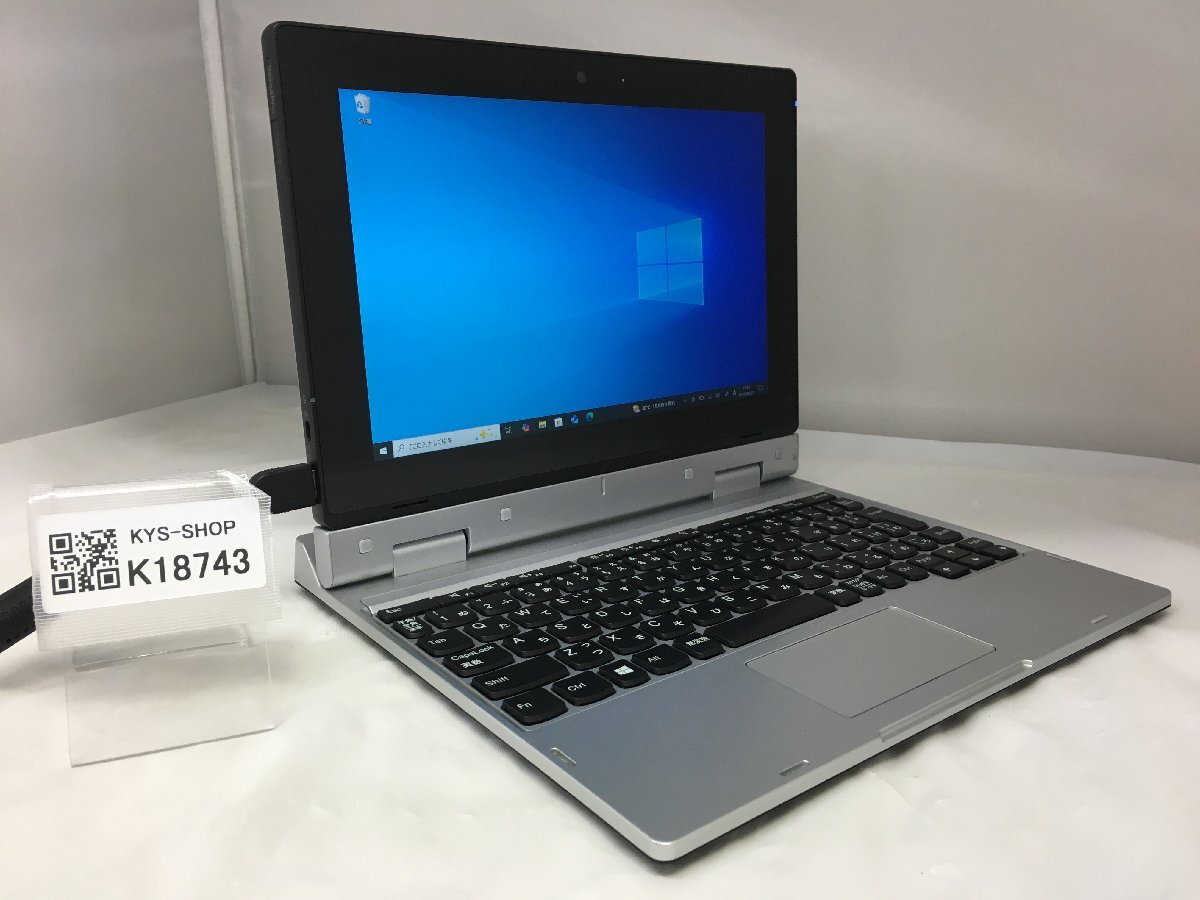 ジャンク/NEC PC-VKZ11T1B1/Celeron N3450 1.10GHz/128GB/4GB/10.1インチ/Windows10 Pro/AC欠品【K18743】拍卖