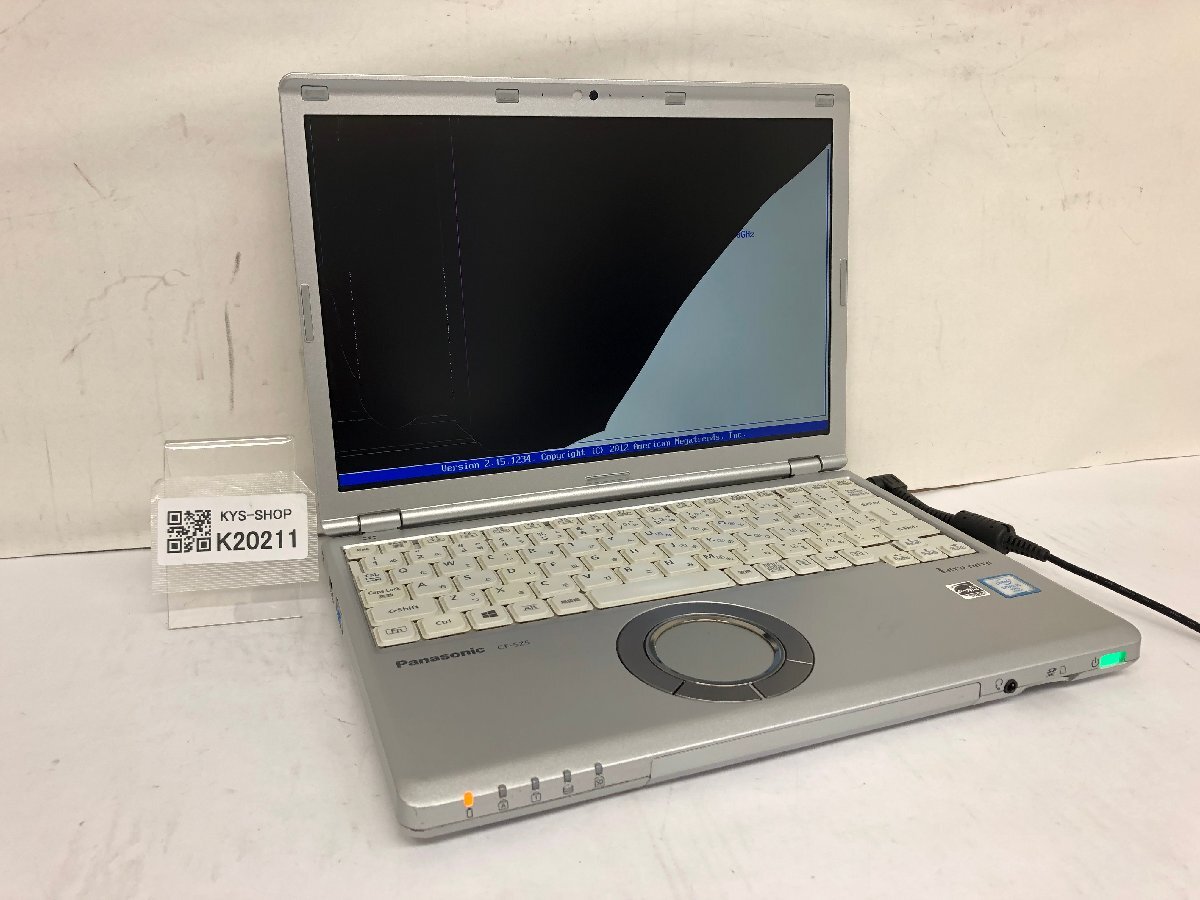 ジャンク/ Panasonic CF-SZ5PDYVS Intel Core i5-6300U メモリ8.19GB ストレージ無し 【K20211】拍卖