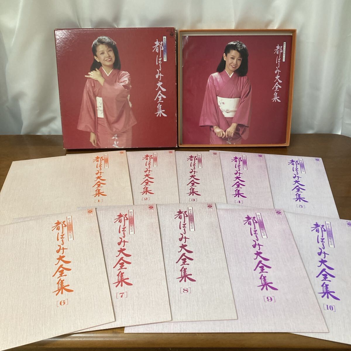 【中古】都はるみ大全集 歌手生活20周年記念 AZ-7175~84 レコード 日本盤★A2507-0471拍卖
