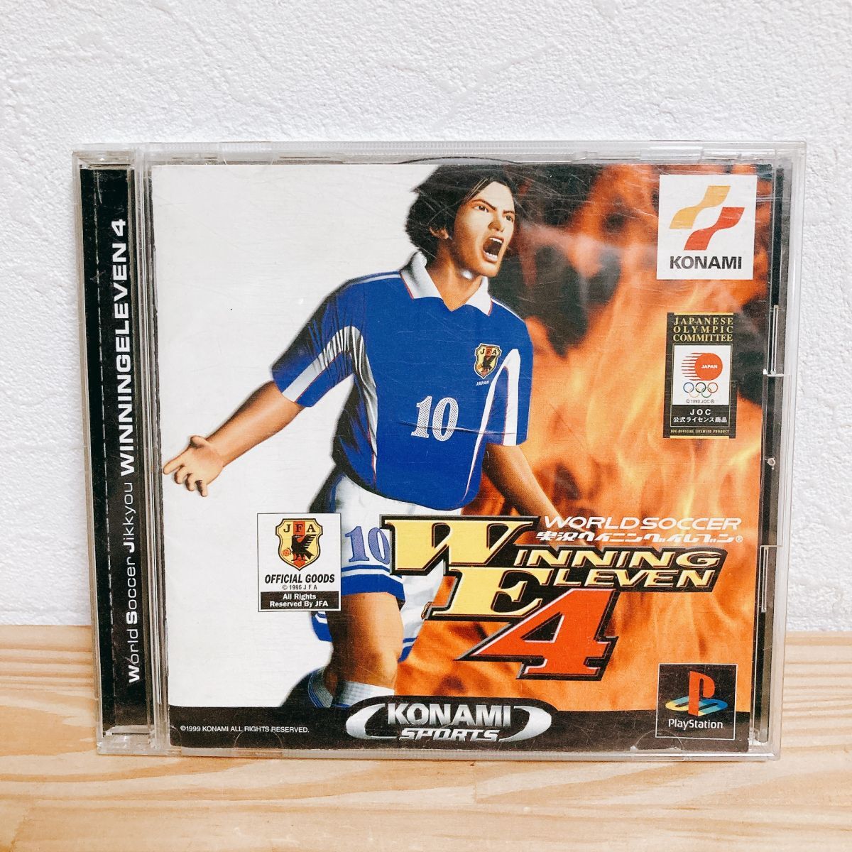 【中古】〈PSソフト〉ワールドサッカー実況ウイニングイレブン4 プレイステーション プレステ★A2508-0186拍卖