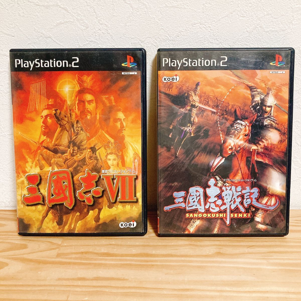 【中古】〈PS2ソフト〉2本セット 三国志7 三国志戦記 プレイステーション2 プレステ2★A2508-0270拍卖