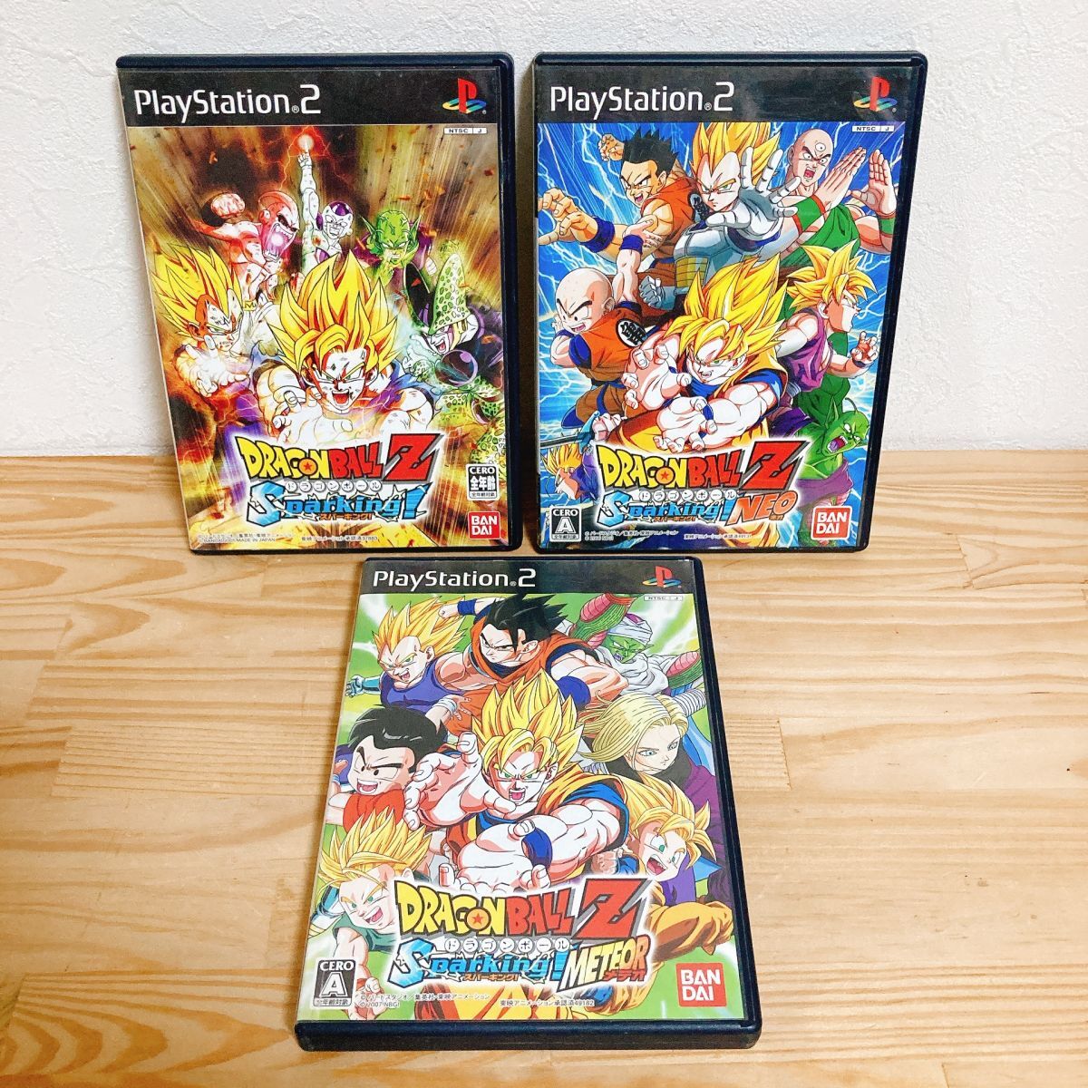 【中古】〈PS2ソフト〉3本セット ドラゴンボールZ スパーキング! Sparking NEO ネオ メテオ プレイステーション2 プレステ2★A2508-0275拍卖