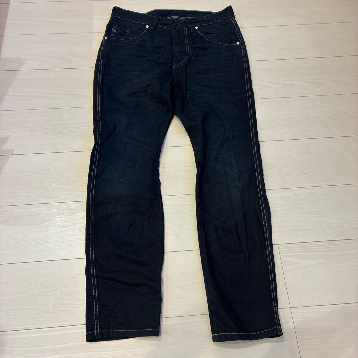 archive H&M デニムパンツ 濃紺 インディゴ y2k 平成 00s ジーンズ ストリート アメカジ オールド 拍卖