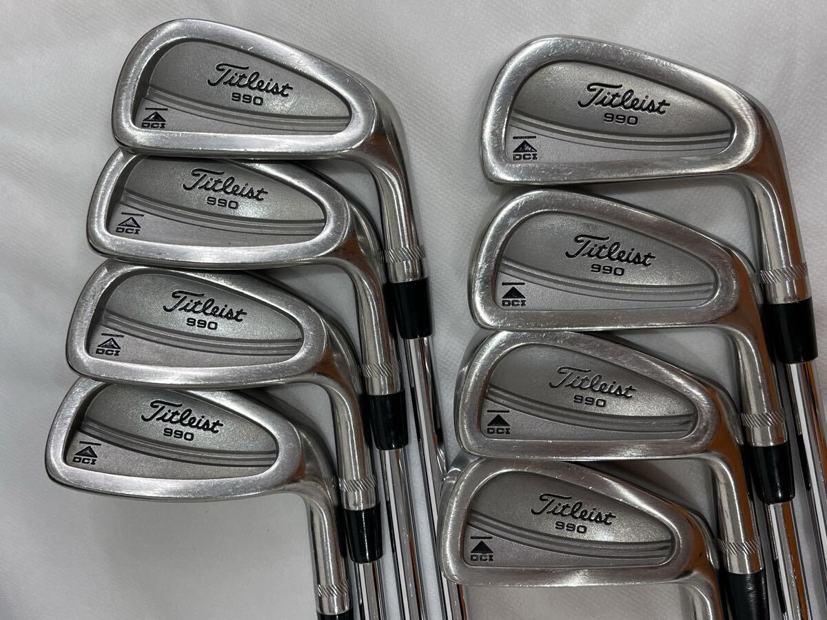 本州のみ送料無料◇即決価格◇アイアン◇タイトリスト◇DCI 990◇ダイナミックゴールド◇3-9,P◇S300◇(5I)38in,435g拍卖