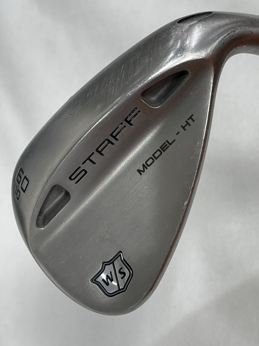 本州のみ送料無料◇ウェッジ◇ウィルソン◇STAFF MODEL WEDGE HT◇ダイナミックゴールド120◇60度◇S200◇35.25in◇459g拍卖