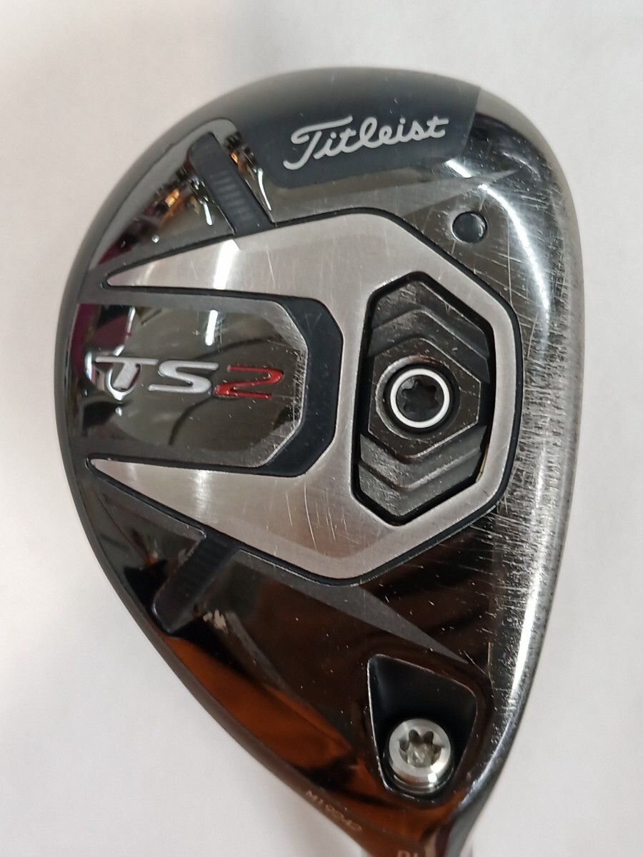 本州のみ送料無料◇即決価格◇UT◇タイトリスト◇TS2◇Titleist Tour AD T-60◇21度◇S◇40in◇354g◇カバーなし拍卖