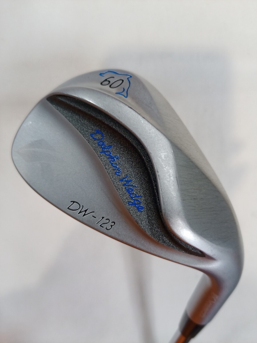本州のみ送料無料◇即決価格◇ウェッジ◇キャスコ◇Dolphin Wedge DW-123 シルバー◇NSプロ MODUS 3 TOUR 120◇60度◇S◇35in◇460g拍卖