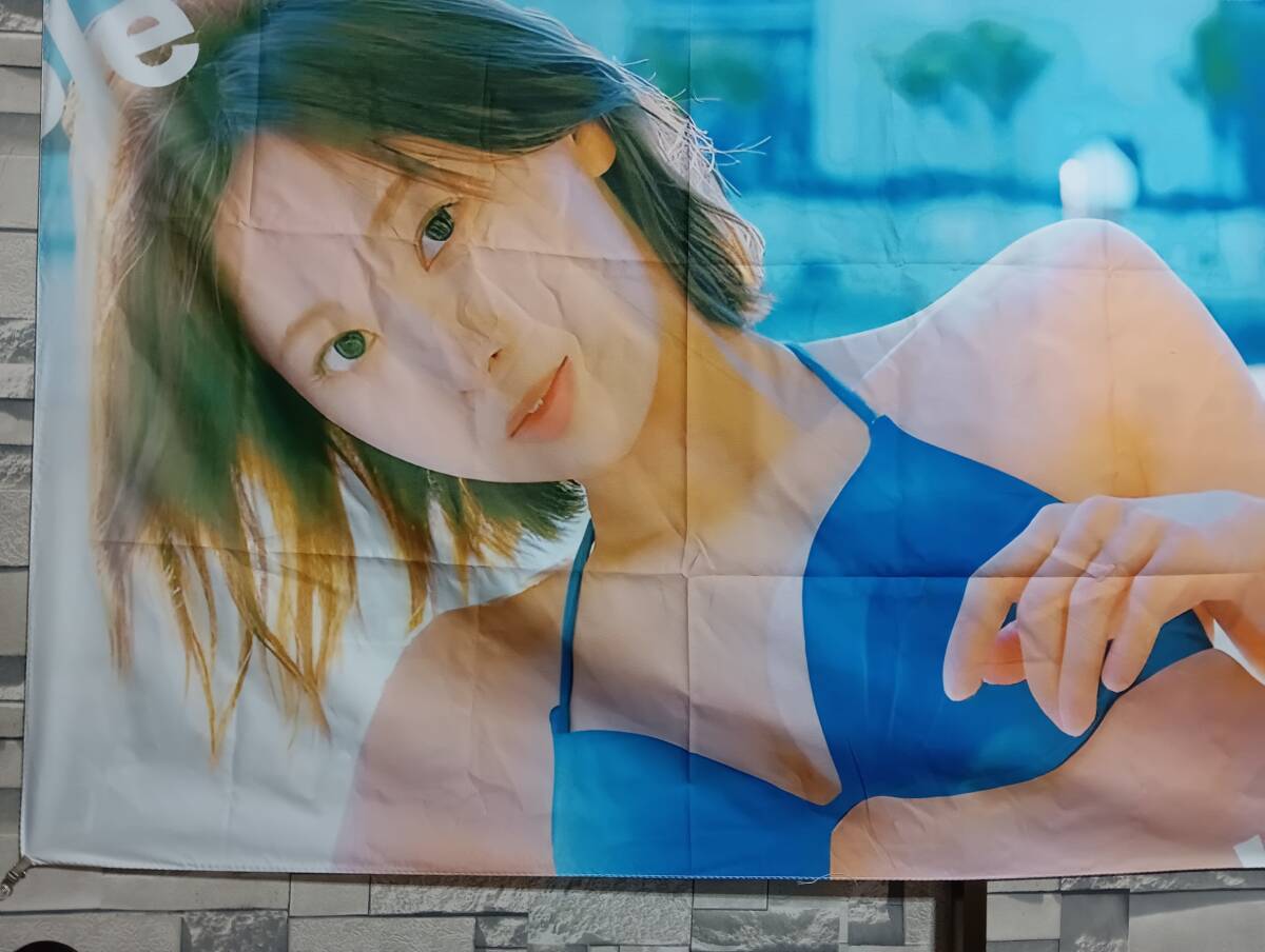 98㎝X70㎝ 100%ポリエステル生地 フォトタペストリー 富田鈴花 寝室デコレーション ホーム&リビングルーム インテリア。拍卖