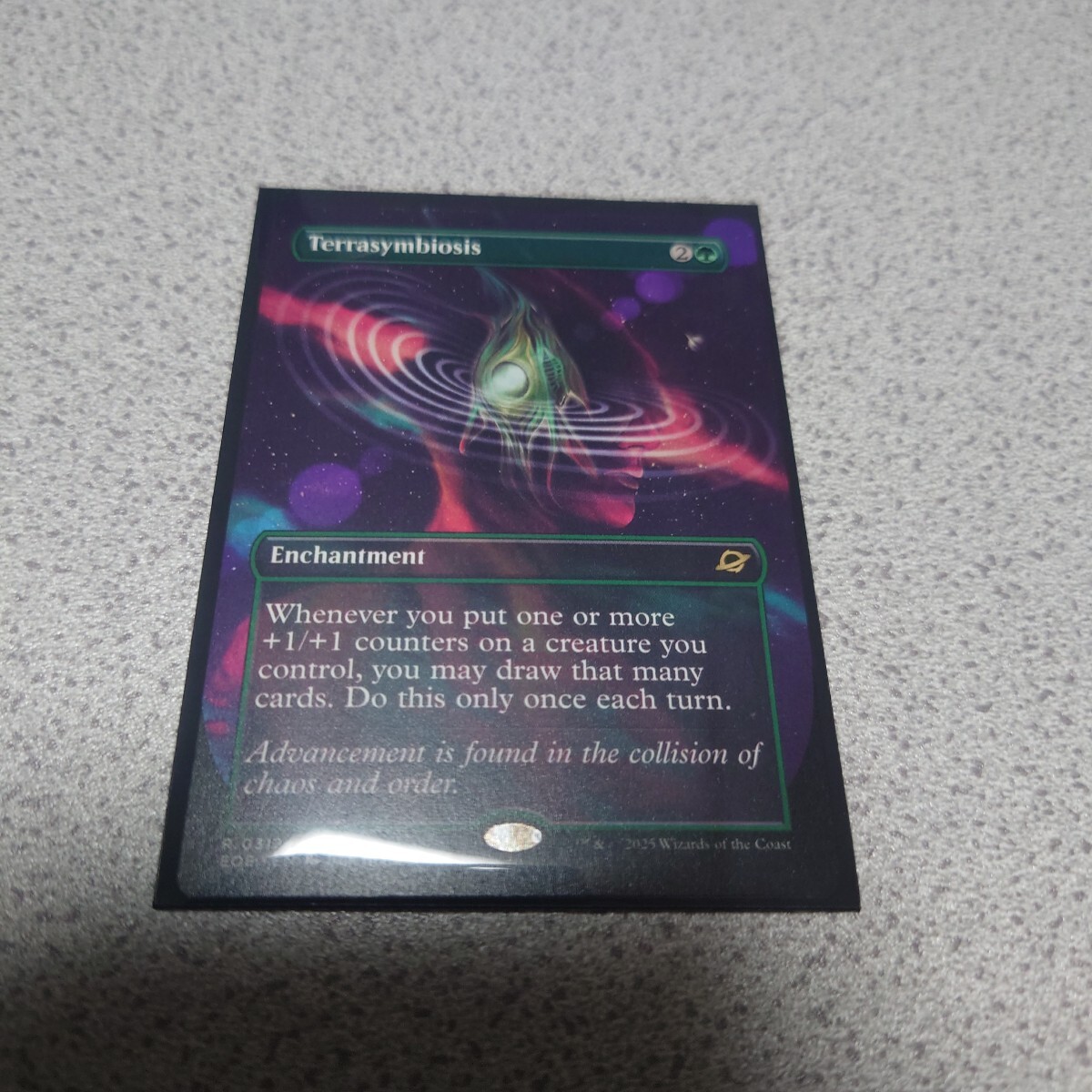 MTG EOE 惑星共生 英語 一枚 ボーダーレス 久遠の終端 即決拍卖