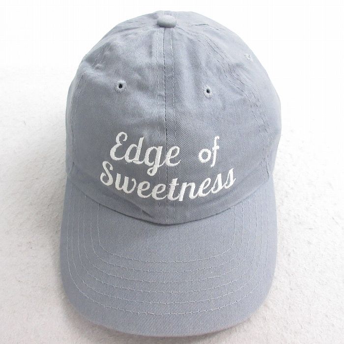 中古 キャップ Sweethess 刺繍 コットン グレー 25aug05拍卖