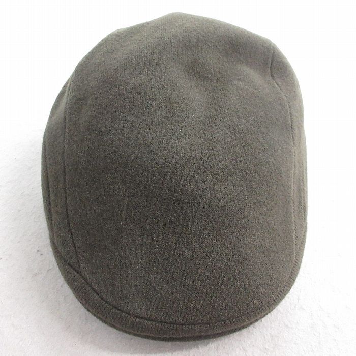 中古 カンゴール KANGOL KANGOL ハンチング ウール 濃緑 グリーン 25aug12拍卖