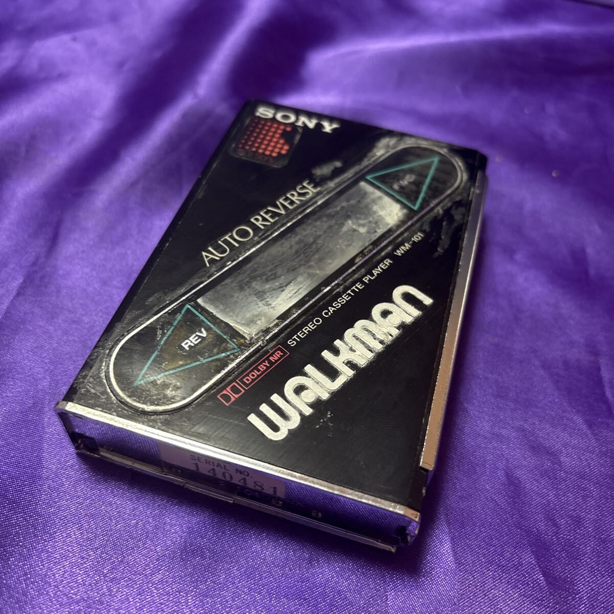 SONY WM-101 WALKMAN ポータブルカセットプレーヤー 拍卖