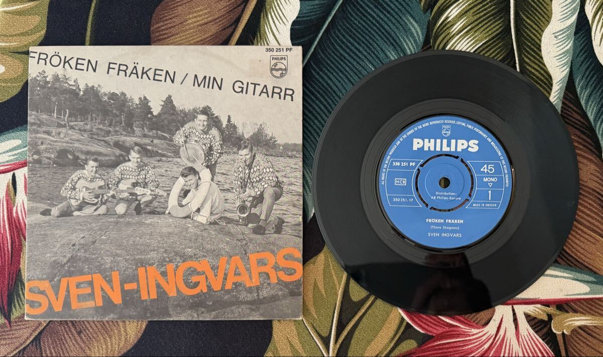 Sven-Ingvars 7inch Frken Frken / Min Gitarr .. 1964 Sweden Press拍卖