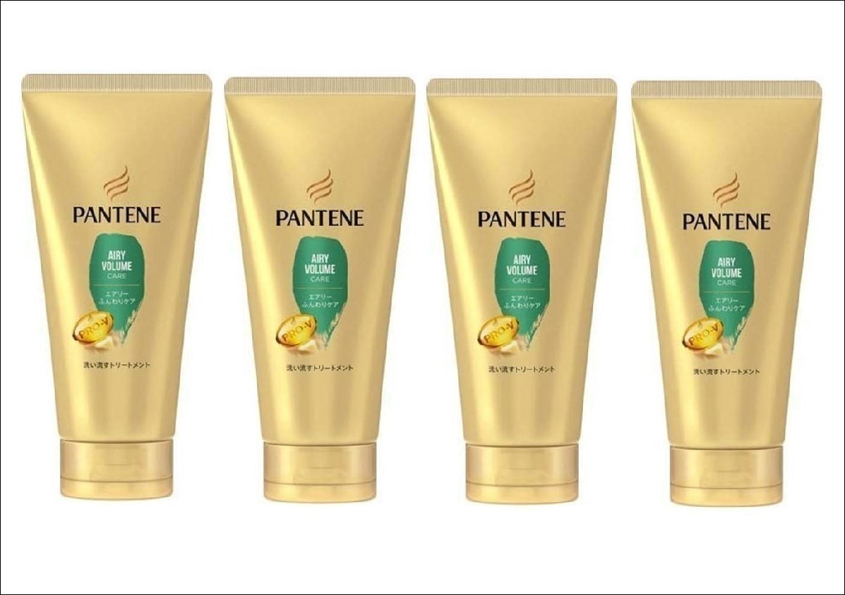 【特大チューブ・300g×4個セット】パンテーン エアリーふんわりケア 洗い流すトリートメント 新品拍卖