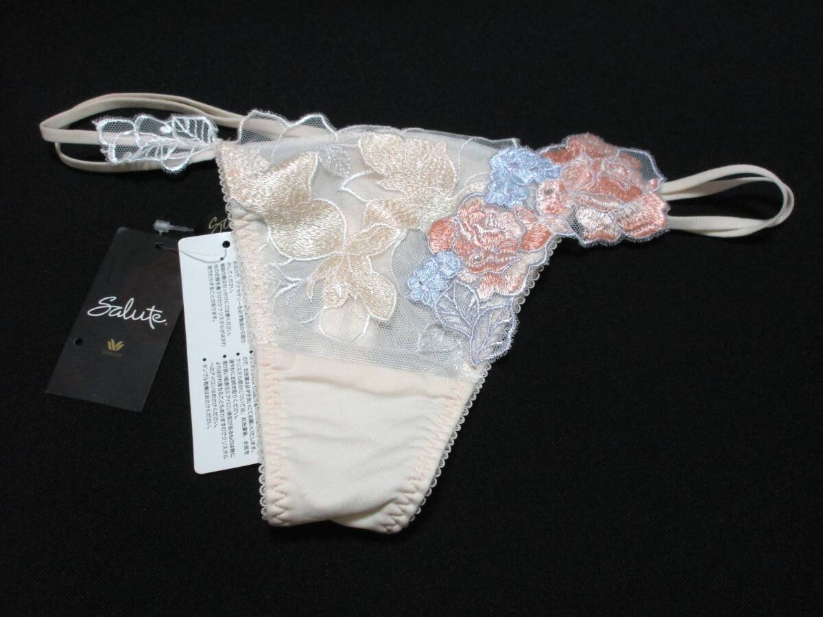 希少 ワコール サルート ミュシャ 60G Tバック ショーツ M 新品タグ付 647★拍卖