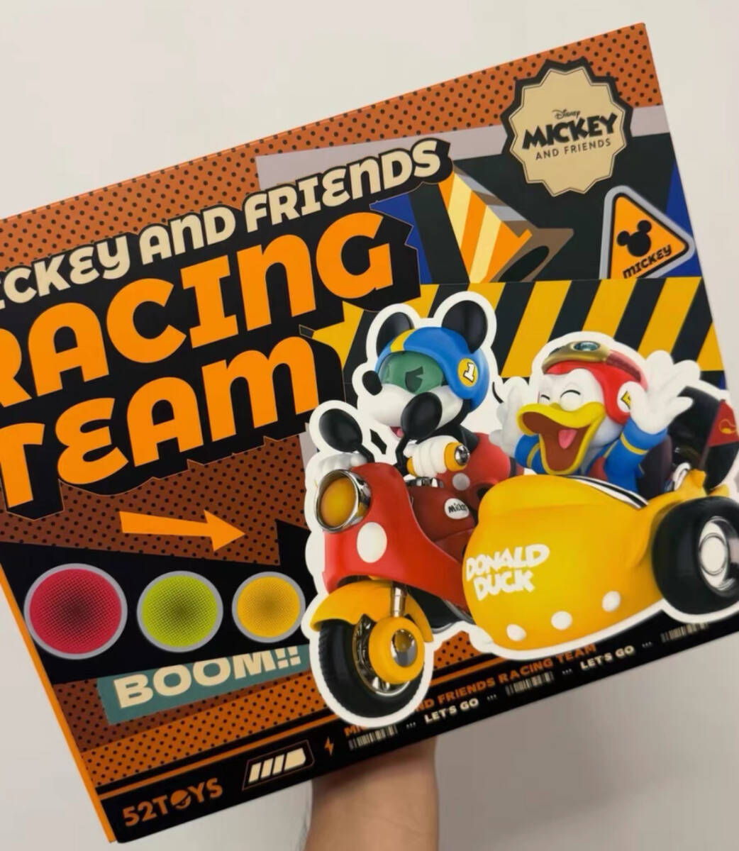 海外限定 52TOYS ディズニー ミッキー&フレンズ スピード小隊 バイクスタイル フィギュア拍卖