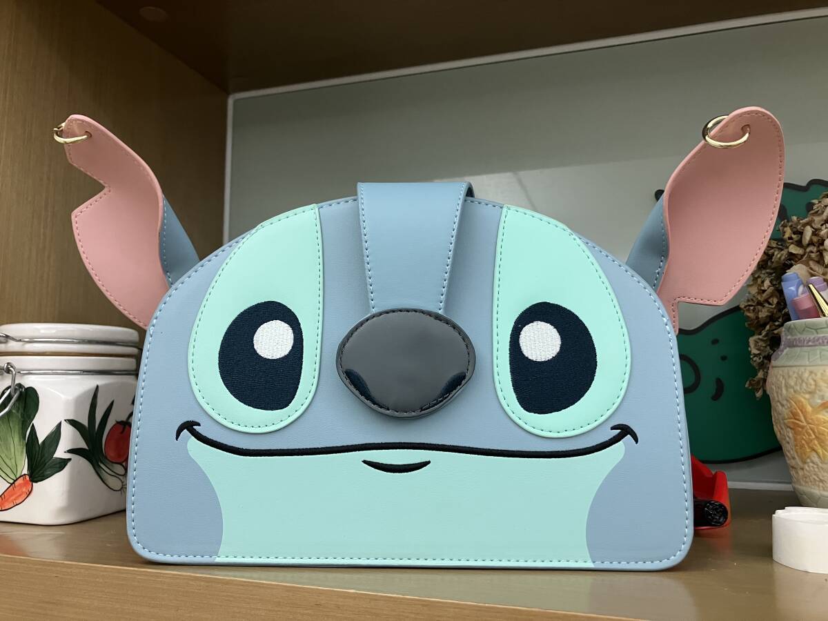 Disney ラウンジフライ ショルダーバッグ スティッチバッグ拍卖