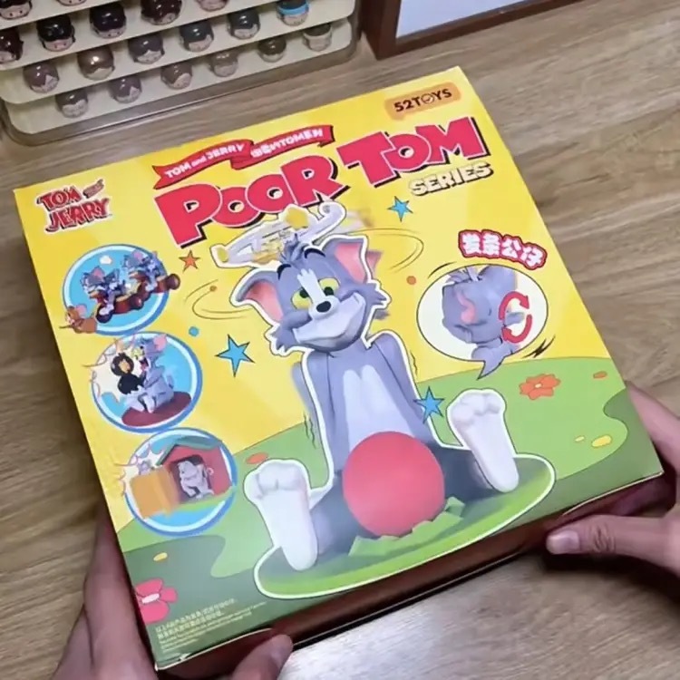 BOX トムとジェリー フィギュア ブラインドボックス 4種セット 52TOYS拍卖