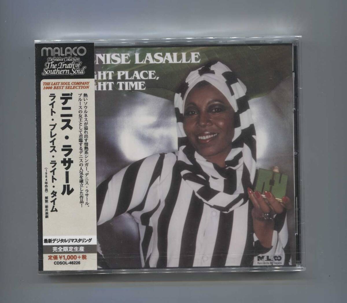 未開封新品CD ■ DENISE LASALLE デニス・ラサール ■ RIGHT PLACE, RIGHT TIME ■ MALACO SOUTHERN SOUL DEEP SOUL拍卖