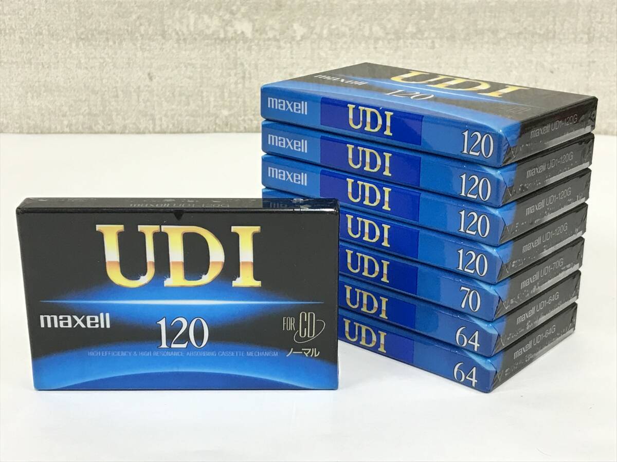 ●○チ721 未開封 カセットテープ maxell ULTRA DYNAMIC UDI/120 他 8本セット○●拍卖