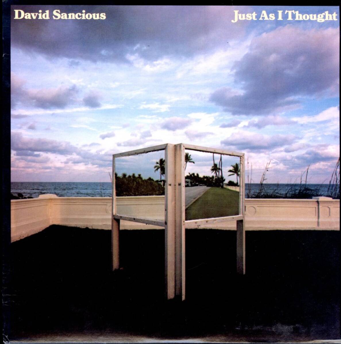 USオリジLP!MASTERDISK刻印 David Sancious / Just As I Thought 79年【Arista / AB 4247】Erykah Badu サンプリングネタ フュージョン拍卖