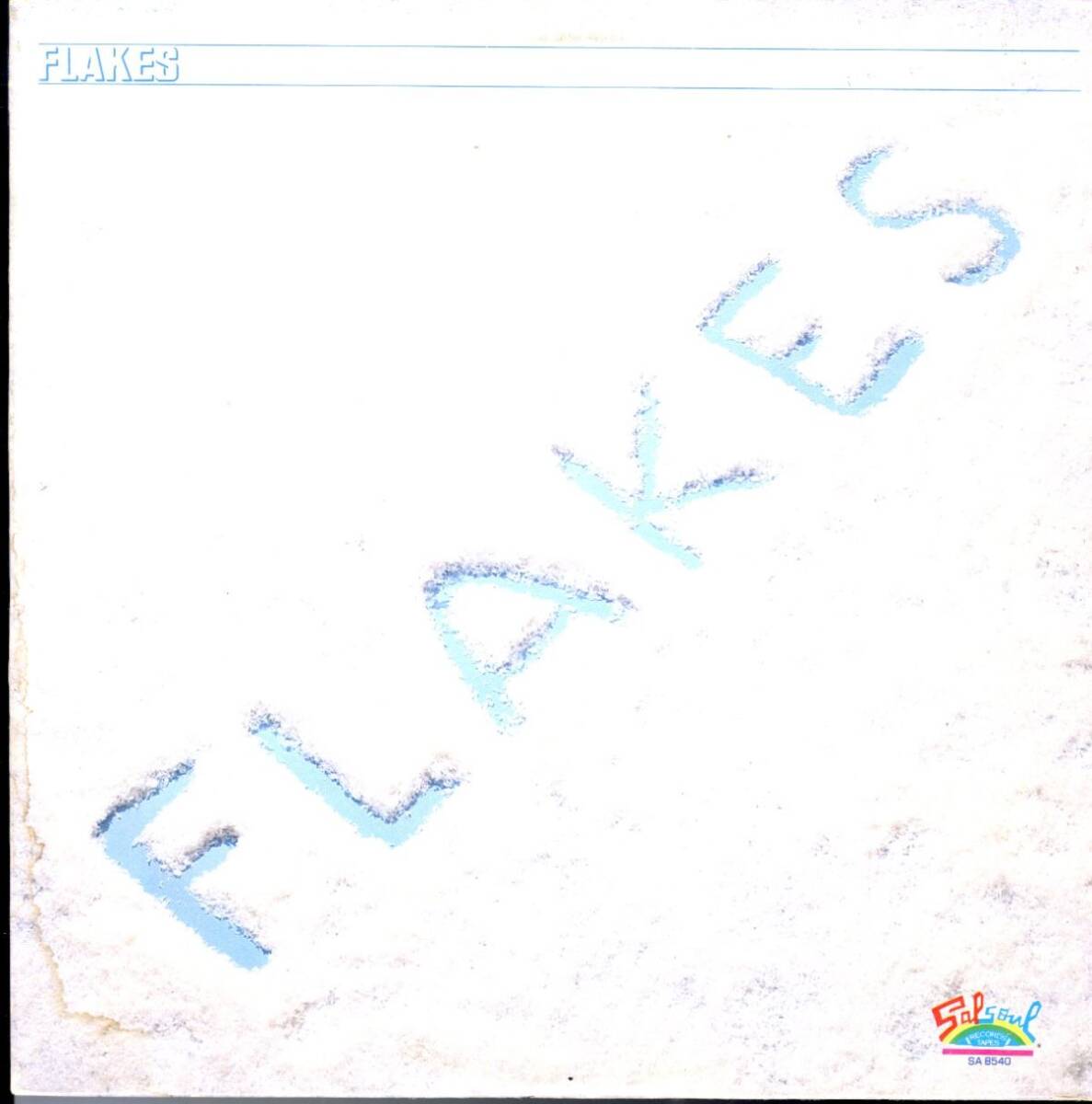 プロモ盤!USオリジLP!STERLING刻印 Flakes / S.T. 81年【Salsoul Records / SA 8540 DJ】Mighty Fire ソウル ファンク ディスコ ブギー拍卖