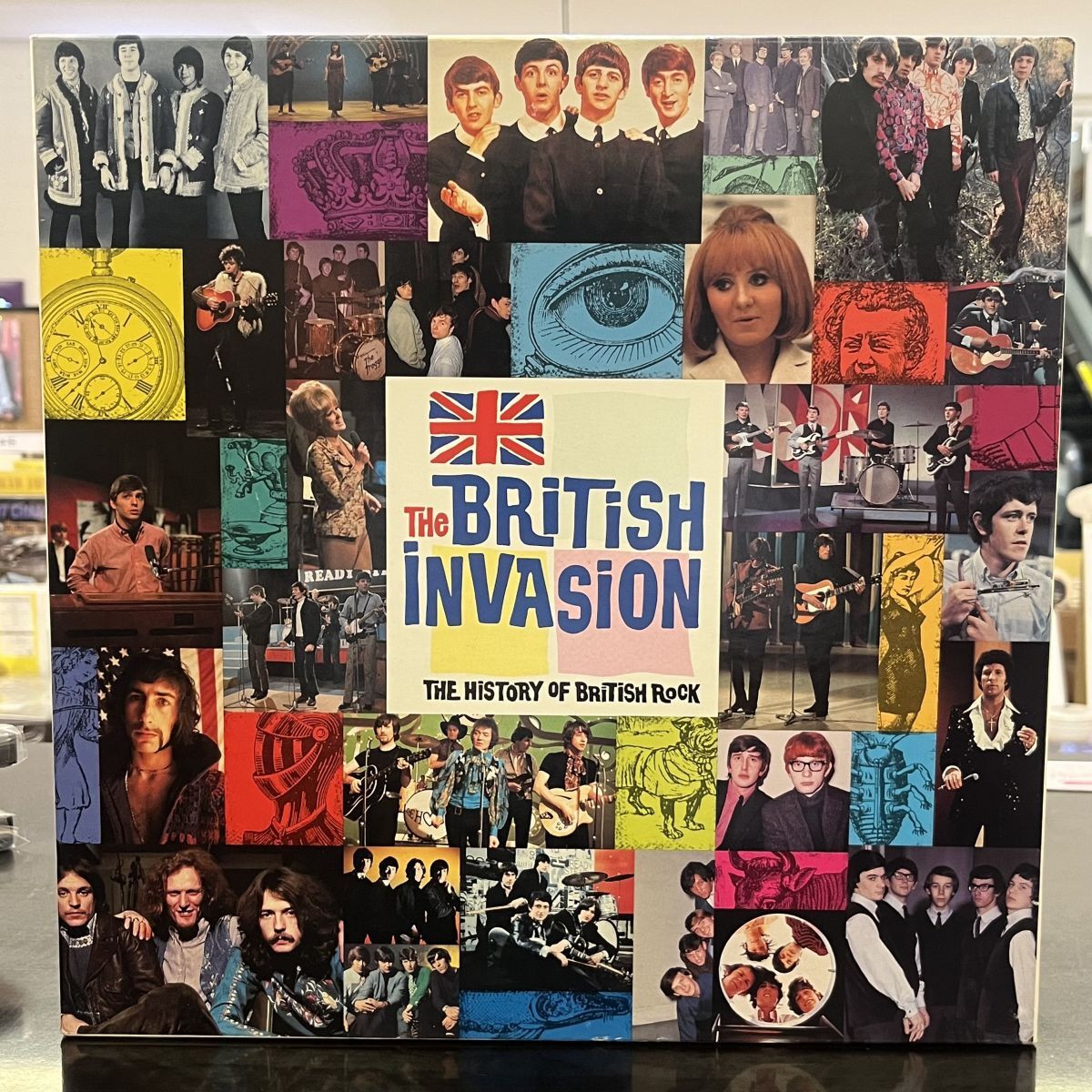 1991年 US盤 9枚組CD コンプリート BOX!The British Invasion The History Of British Rock【Rhino Records / R2 72022】UKロック コンピ拍卖