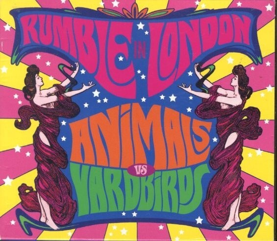 2005年 US盤 2枚組CD BOX SET The Animals / Yardbirds Rumble in London Taken Alive! / Five Live Yardbirds 1988年 / 1964年 ライブ拍卖
