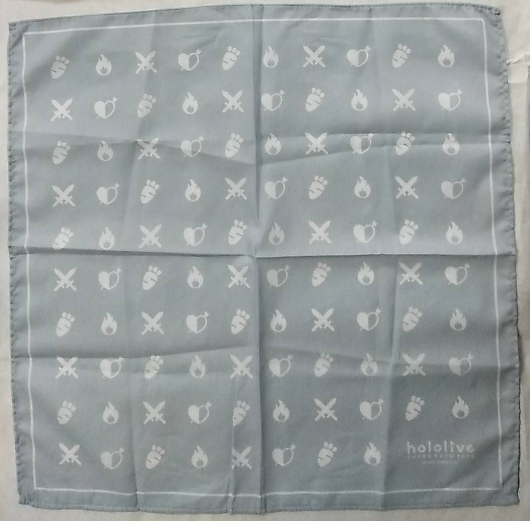 hololive SUPER EXPO 2022 3期生と食べたい!お弁当注文特典 オリジナル風呂敷 【ホロライブ白銀ノエル不知火レア宝鐘マリン兎田ぺこら拍卖