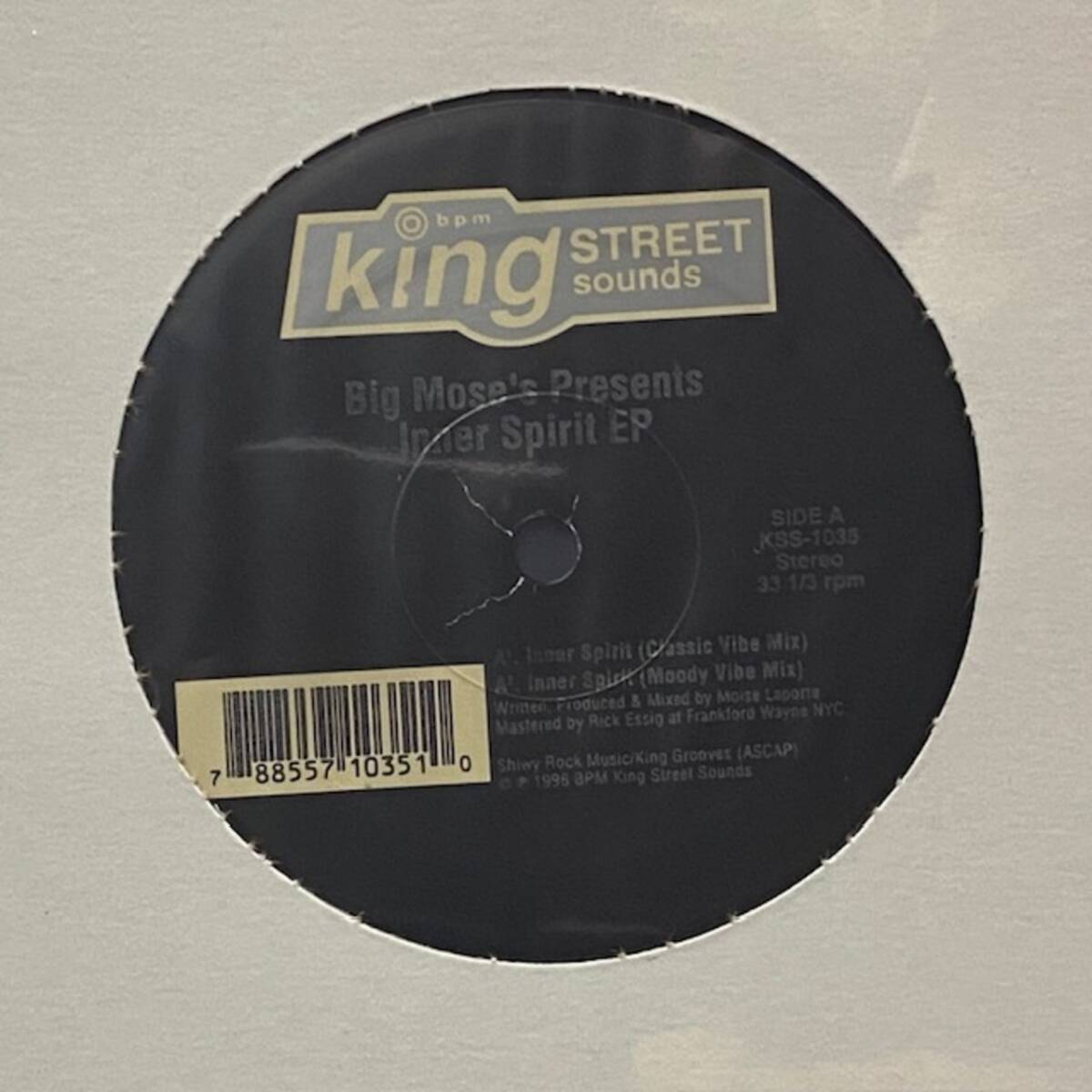 ★Big Mose's - Inner Spirit EP(★盤面極上品!)拍卖