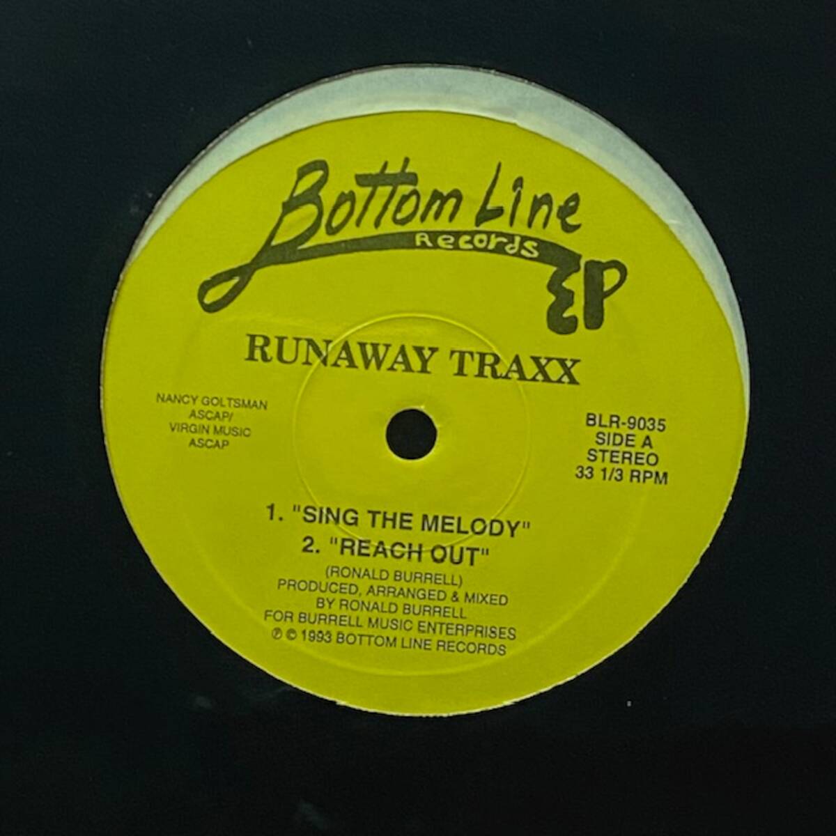 ★Runaway Traxx - EP(★盤面極上品!)拍卖