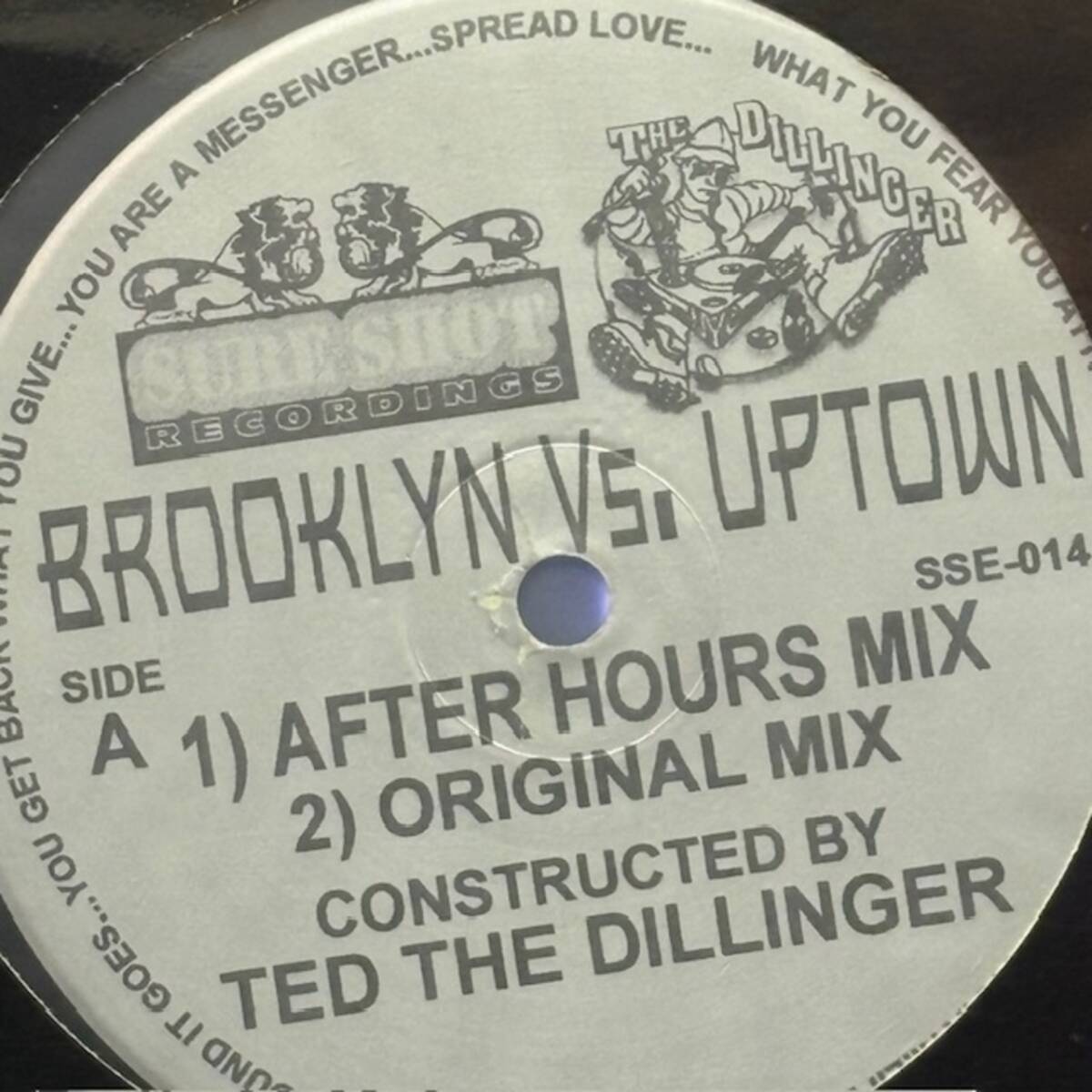 ★Ted The Dillinger - Brooklyn Vs. Uptown(★盤面ほぼ良品!)拍卖