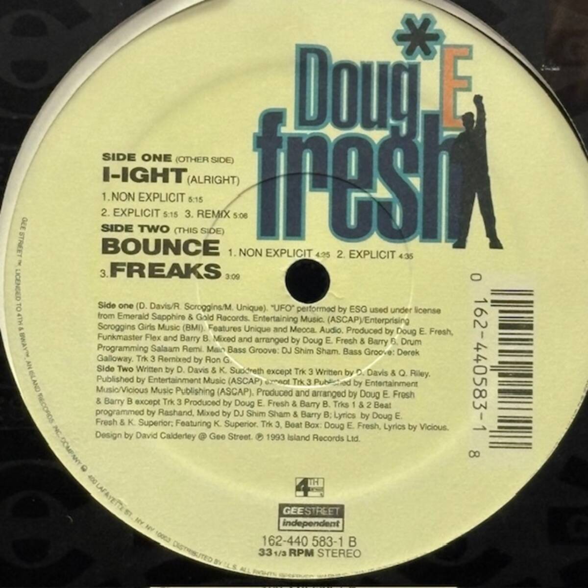 ★Doug E. Fresh - I-Ight (Alright)(★盤面極上品!)拍卖