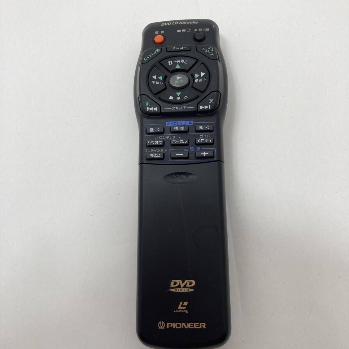 【パイオニア 純正 リモコン 18R16】動作保証 即日発送 CU-DVK001 DVD/LD Karaoke LDカラオケリモコン拍卖