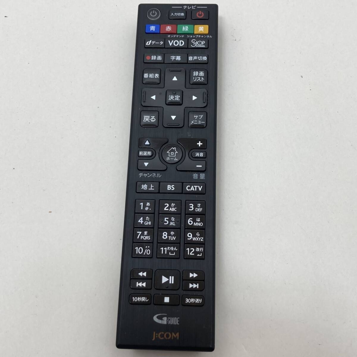 【ジェイコム 純正 リモコン 18N18】動作保証 即日発送 060-236500020 J:COM VOD チューナー拍卖