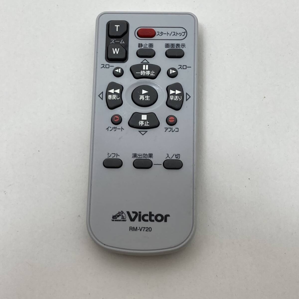 【ビクター 純正 リモコン 19J06】動作保証 即日発送 RM-V720 ビデオカメラリモコン拍卖