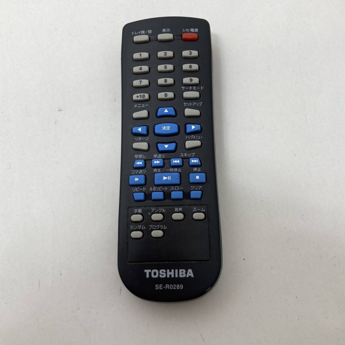 【東芝 純正 リモコン 19D01】動作保証 即日発送 SE-R0289 DVDプレイヤー SD-290J/SD-300拍卖