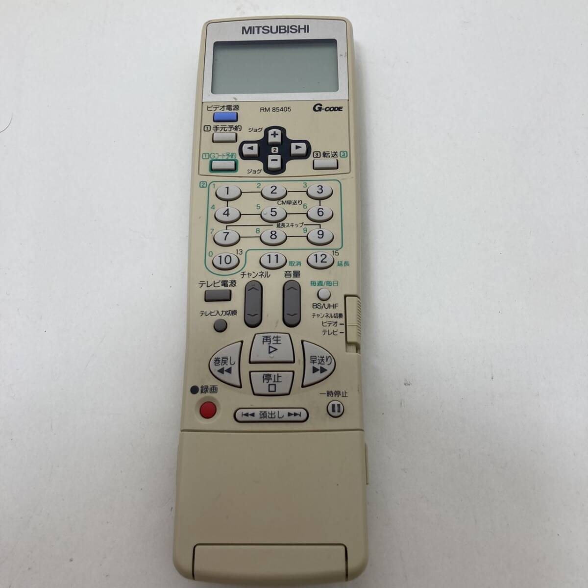 【三菱 純正 リモコン 19C19】動作保証 即日発送 RM85405 ビデオリモコン HV-BS500 HV-BS300 等拍卖