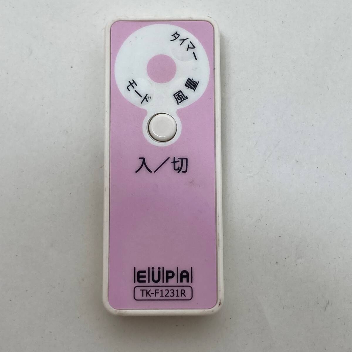 【 EUPA 純正 リモコン 19T20】動作保証 即日発送 TK-F1231R扇風機リモコン拍卖