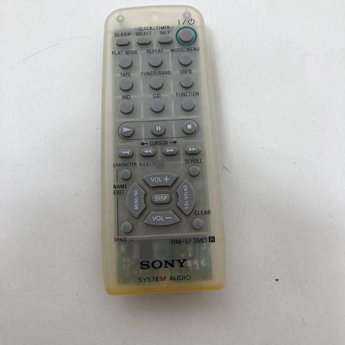 【ソニー 純正 リモコン 19K03】動作保証 即日発送 RM-SF3MD ミニコンポ用 CMT-F3MD 等拍卖