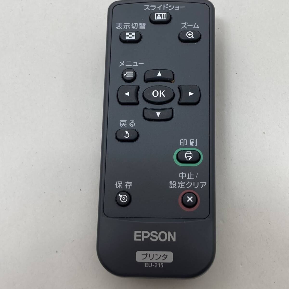 【EPSON 純正 リモコン 20C16】動作保証 即日発送 EU-215 プリンター用 エプソン拍卖